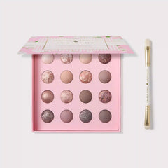 Draper James x Laura Geller Marble-ous Eyes Palette & Brush Set (2PC)