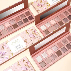 The Casual Collection Beige & Brown 14 Multi-Finish Eyeshadows