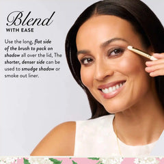 Draper James x Laura Geller Dual-Ended Eyeshadow Brush